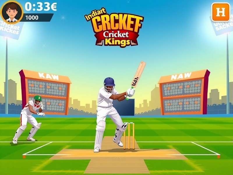 Indian Basket Cricket Kings gameplay screenshot